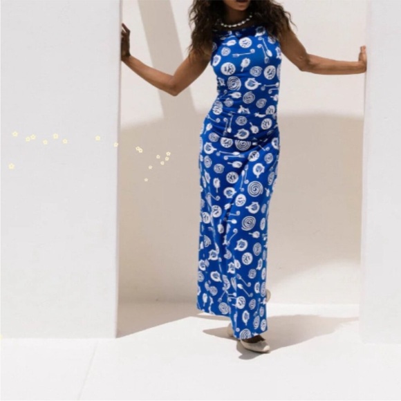 Maya Dress Lisa Says Gah - Caviar Dreams Blue - medium NWT - Picture 4 of 7